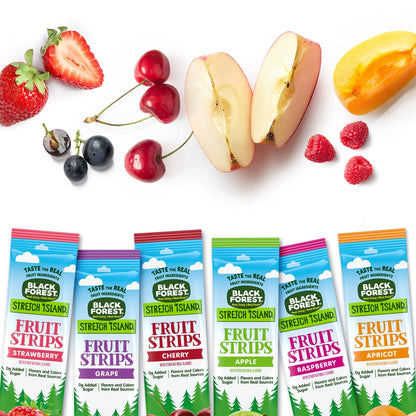 Stretch Island Fruit Leather Snacks, Ripened Raspberry, 0.5 Oz, 30 Count