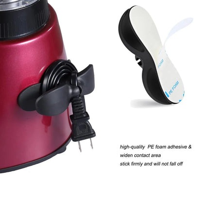 4/10Pcs Kitchen Appliance Cable Organizer Storage Household Rice Cooker Wire Storage Punch-Free Holder Household Organizer