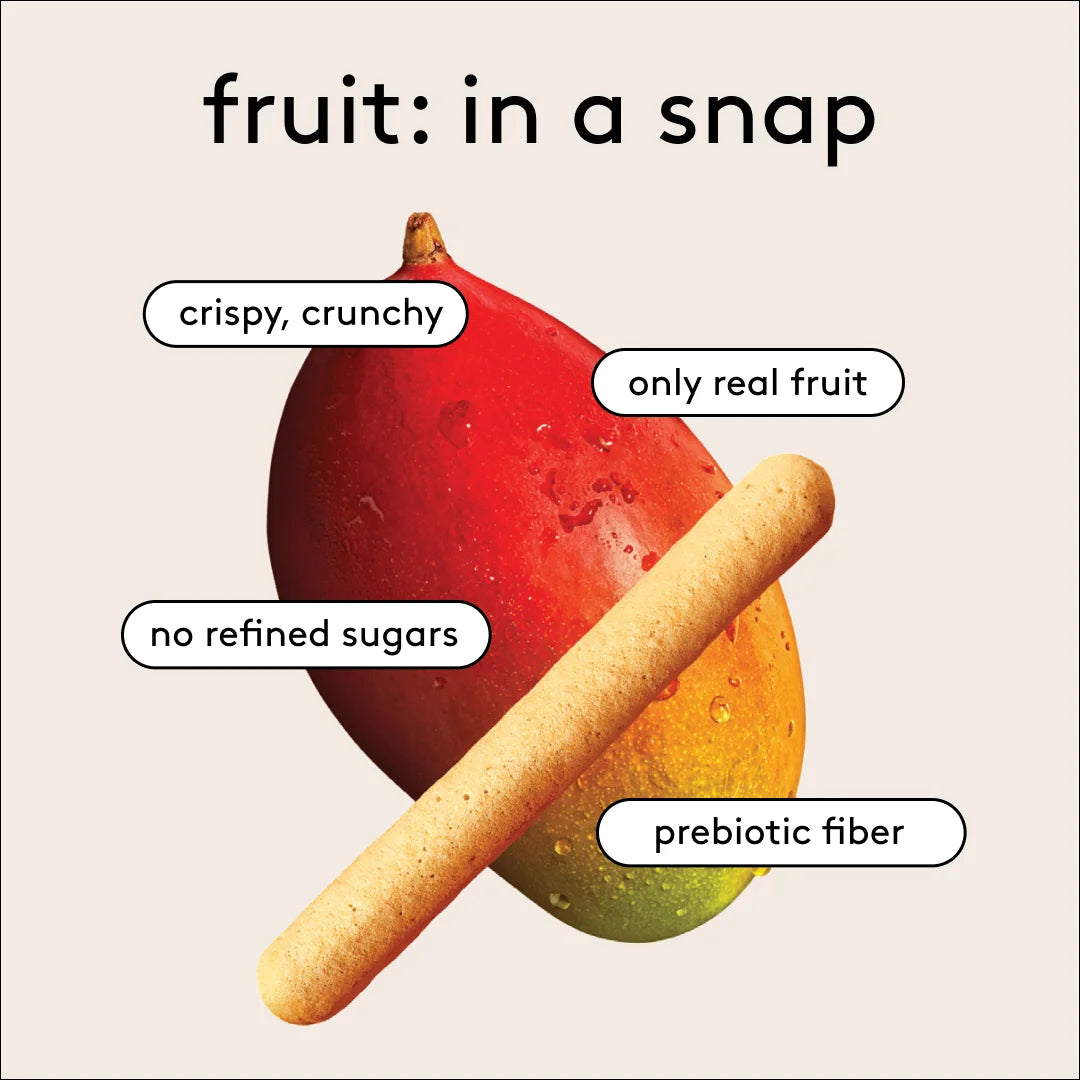 Bocaditos De Mango, Snacks De Fruta Liofilizada, Bolsa De 1 Oz