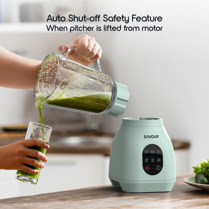 Savour by  500W Touchscreen Smoothie Blender – 50Oz Ice Crushing Countertop Blender for Smoothies, Sauces, Cocktails and More