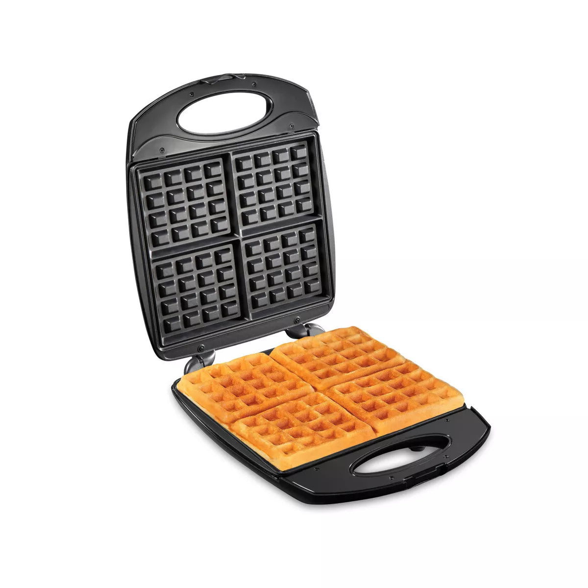 Hamilton Beach 4 Square Belgian Waffle Maker - Stainless Steel