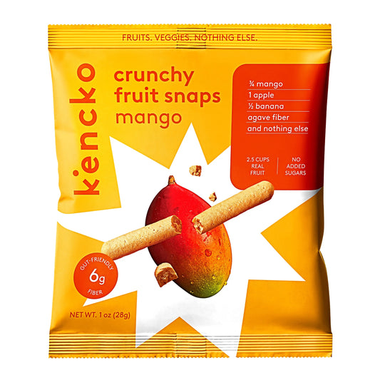 Bocaditos De Mango, Snacks De Fruta Liofilizada, Bolsa De 1 Oz