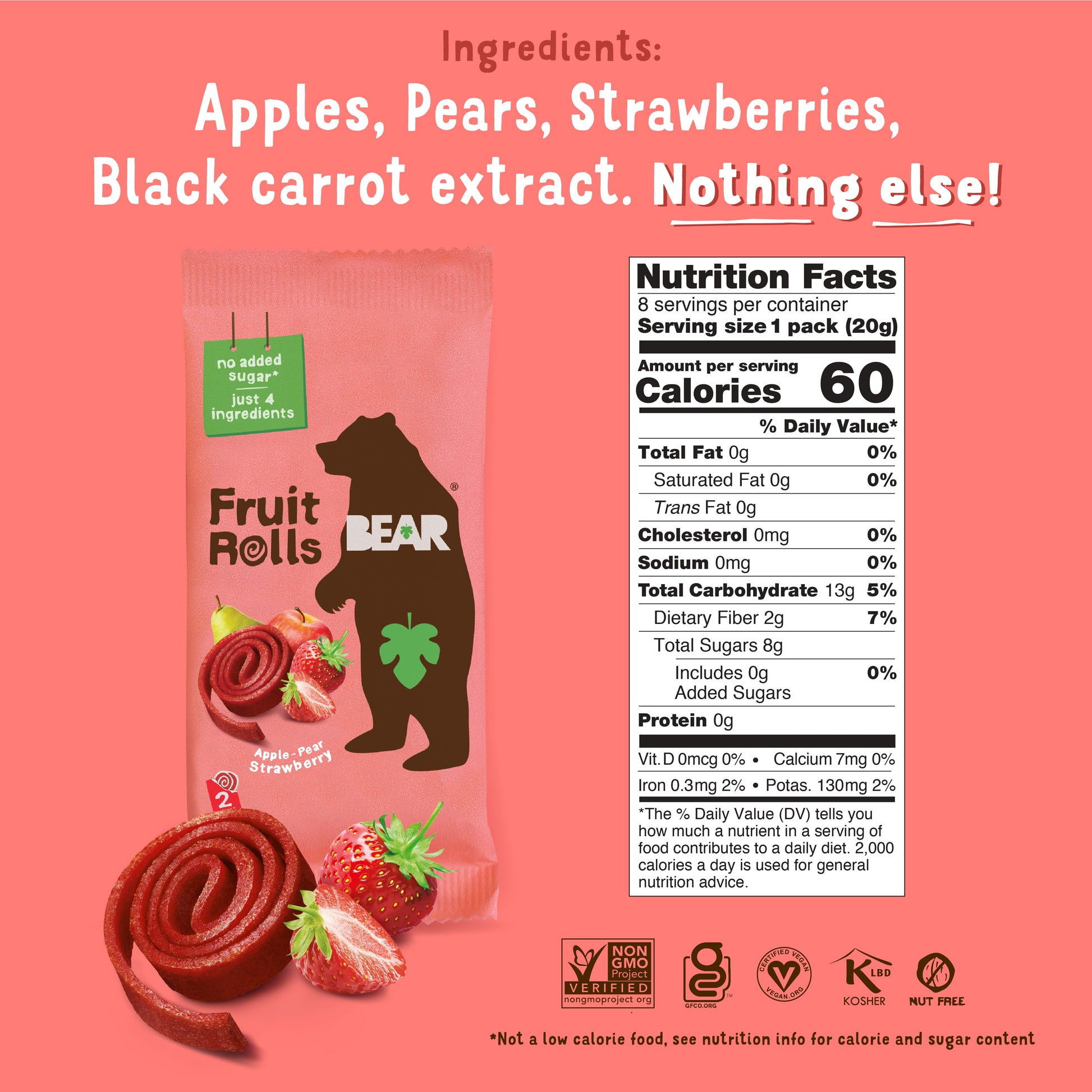 Fruit Rolls Variety Pack Straw/Rasp 8.4Oz, 12 Count