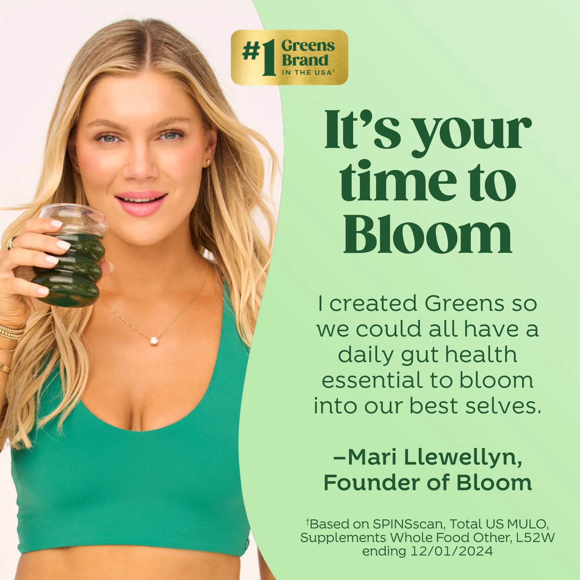 Greens & Superfoods Powder, Mixed Berry, 25 Servings