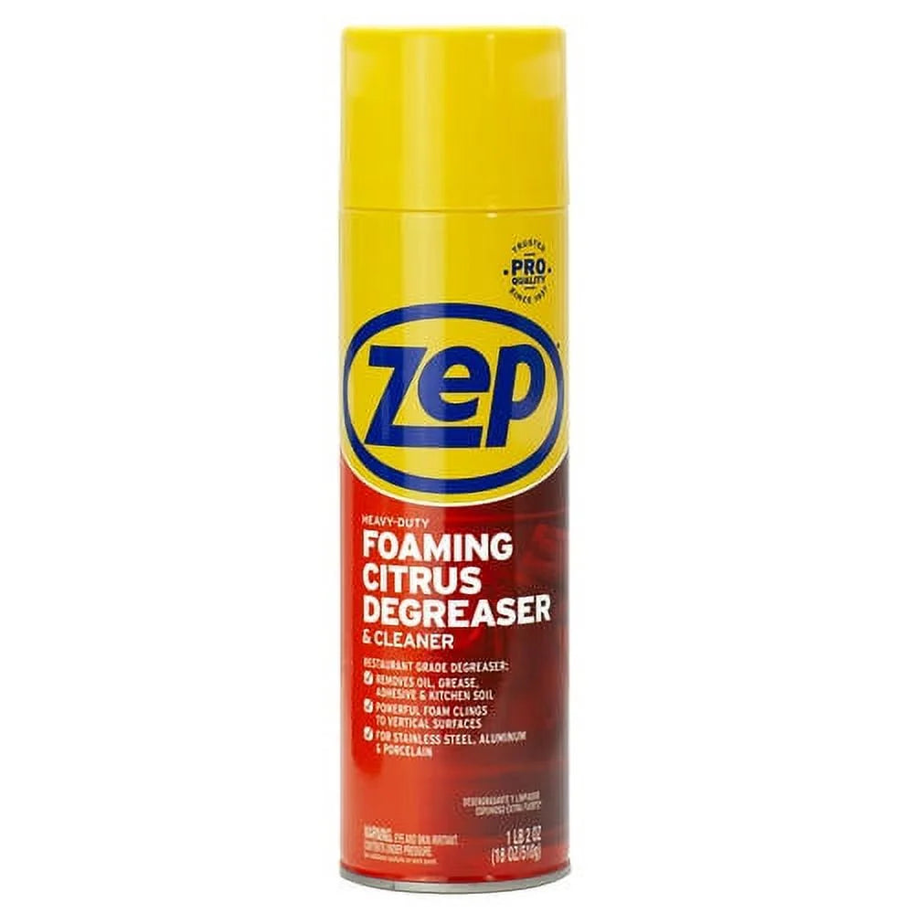 Foaming Citrus Degreaser for Vehicles, 18 Oz, 10.19 Inch, 1 Count per Pack
