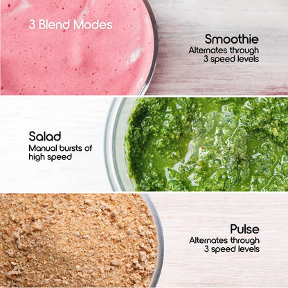 Savour by  500W Touchscreen Smoothie Blender – 50Oz Ice Crushing Countertop Blender for Smoothies, Sauces, Cocktails and More