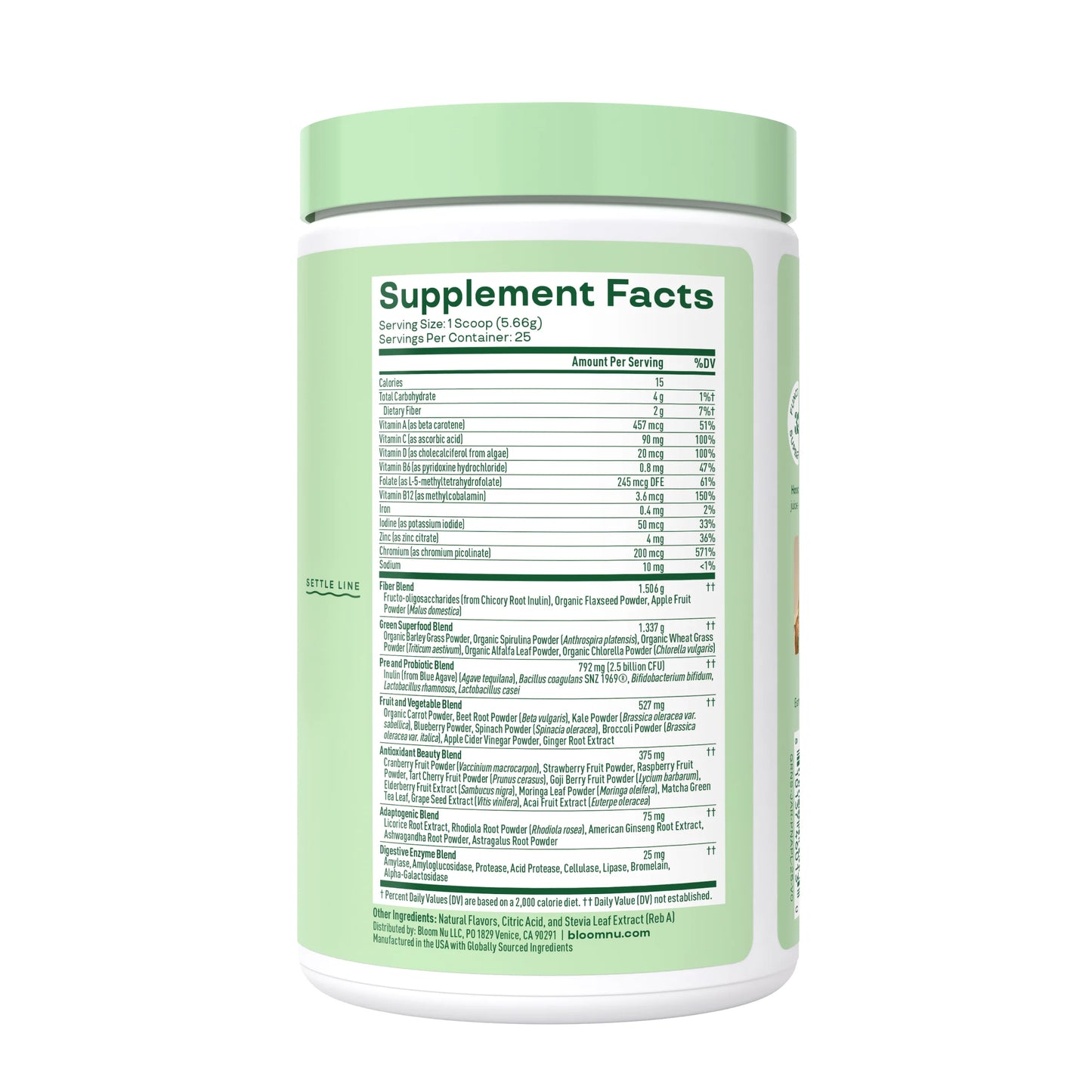 Greens & Superfoods Powder, Mixed Berry, 25 Servings