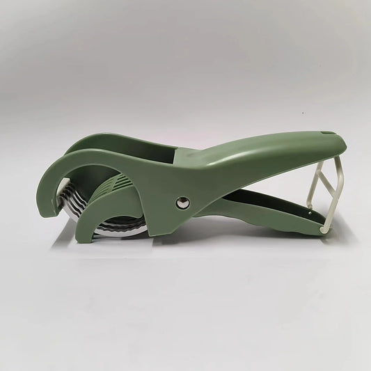 1Pc Kitchen Fruit Slicer Multifunctional Fruit and Vegetable Slicer Fruit Slicer Pro Rustproof for Bbq/Catering Cucumber Slicer