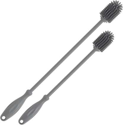 Silicone Bottle Cleaning Brush,Water Bottle Cleaner (2 Pack)