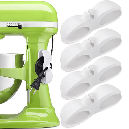 4/10Pcs Kitchen Appliance Cable Organizer Storage Household Rice Cooker Wire Storage Punch-Free Holder Household Organizer