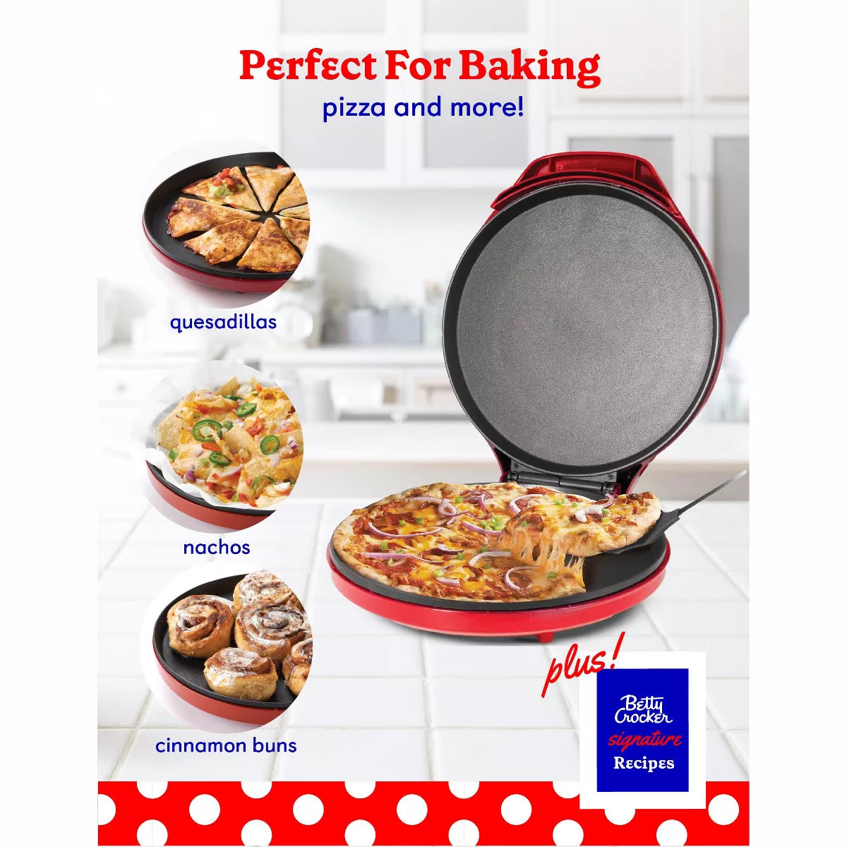 Betty Crocker Pizza Maker Plus, 12
