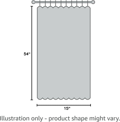 Kitchen Curtain Linen 3 Piece Set - 2 Tiers + 1 Tailored Valance, North Pole Christmas Holiday Season Santa Snowman Flakes Design Linen Window Curtains for Kitchen Décor, KC Northpole
