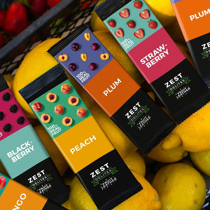 Fruit Leather Snacks, Vegan Healthy Snacks for Adults & Kids , Pack of 36